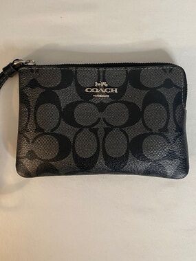 Black Coach Wristlet